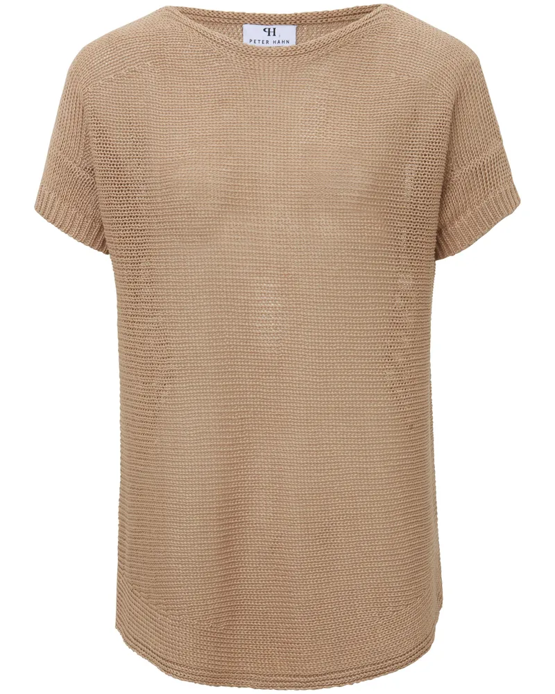 Peter Hahn Pullover aus 100% Leinen 1/2 Arm  beige Beige