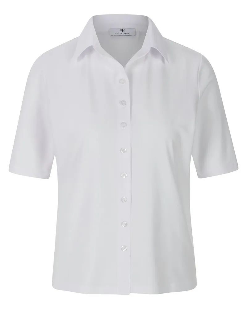 Peter Hahn Jersey-Bluse 1/2-Arm  weiss Weiss