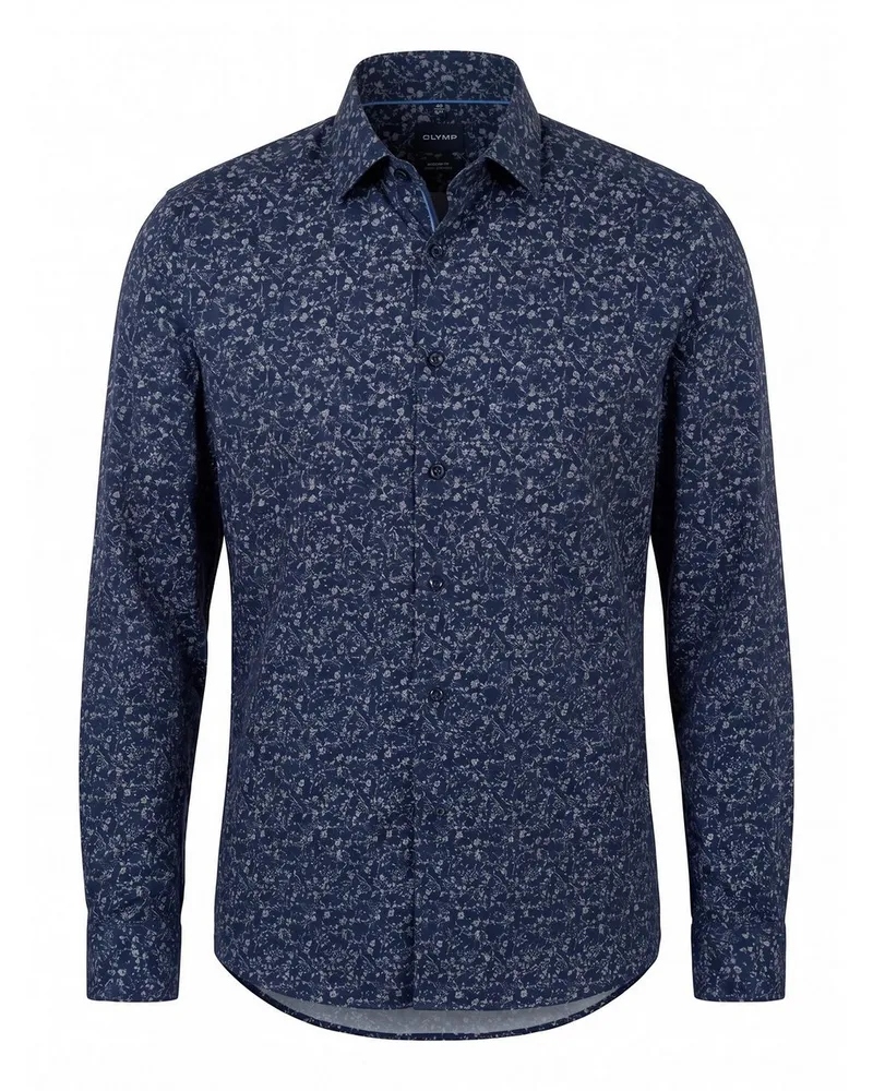Olymp Hemd Modern Fit  blau Blau