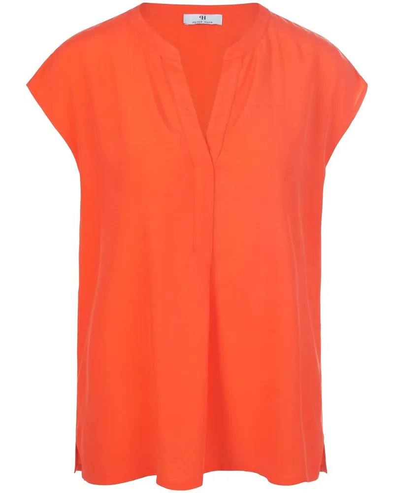 Peter Hahn Bluse  rot Rot