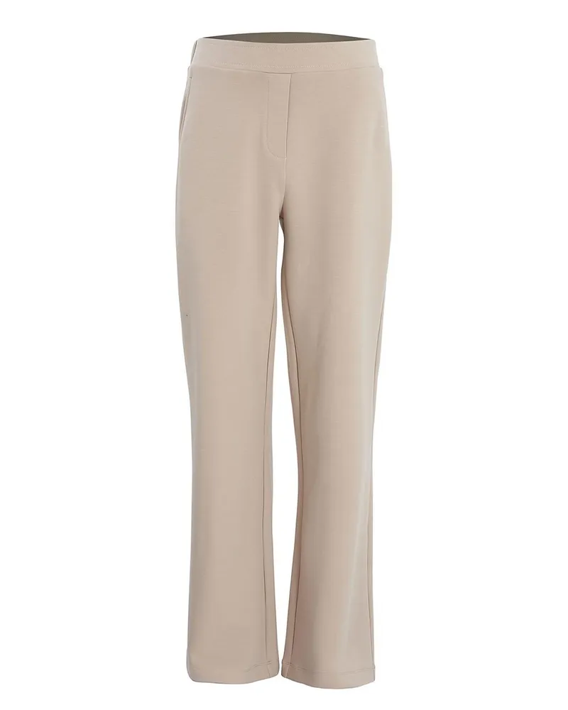 Margittes Wide Fit-Jersey-Hose  beige Beige