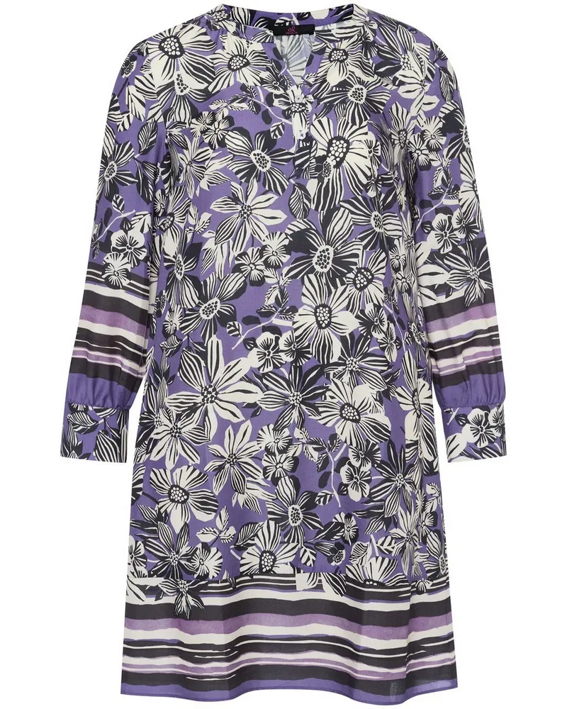 Emilia Lay Kleid Rundhals-­Ausschnitt  lila Lila