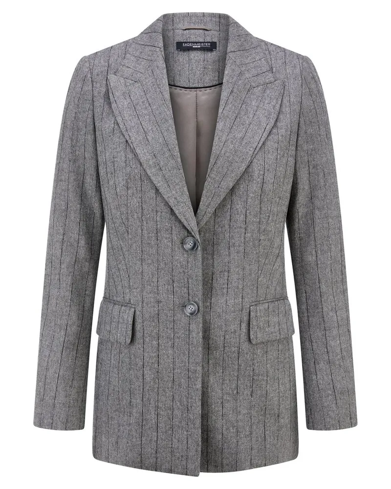 FADENMEISTER BERLIN Blazer  grau Grau