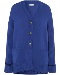 Include Long-Strickjacke  blau Blau