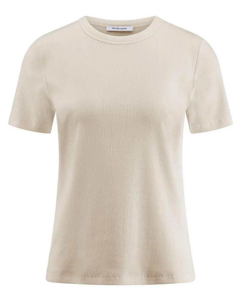 Peter Hahn Rundhals-Shirt  beige Beige