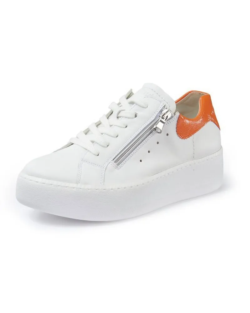 Waldläufer Plateau-Sneaker Nicky  weiss Weiss