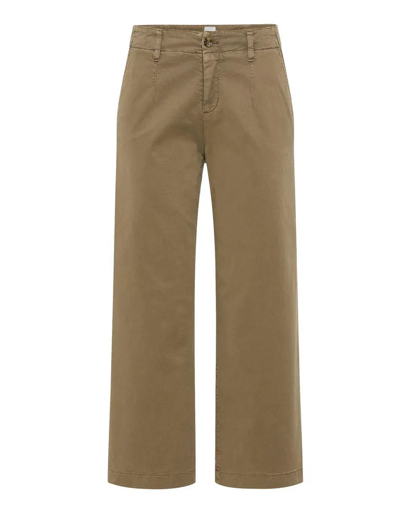 Brax Wide Leg-7/8-Hose  beige Beige