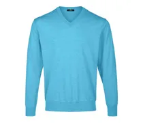 V-Pullover  türkis