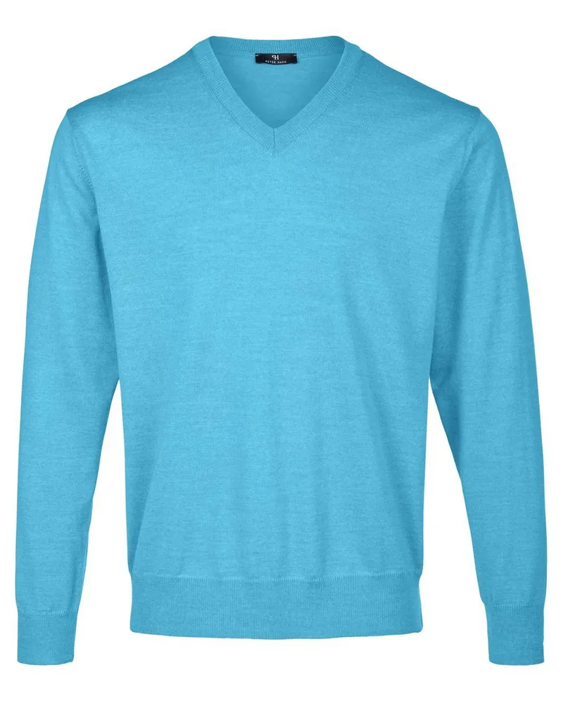 Peter Hahn V-Pullover  türkis Türkis
