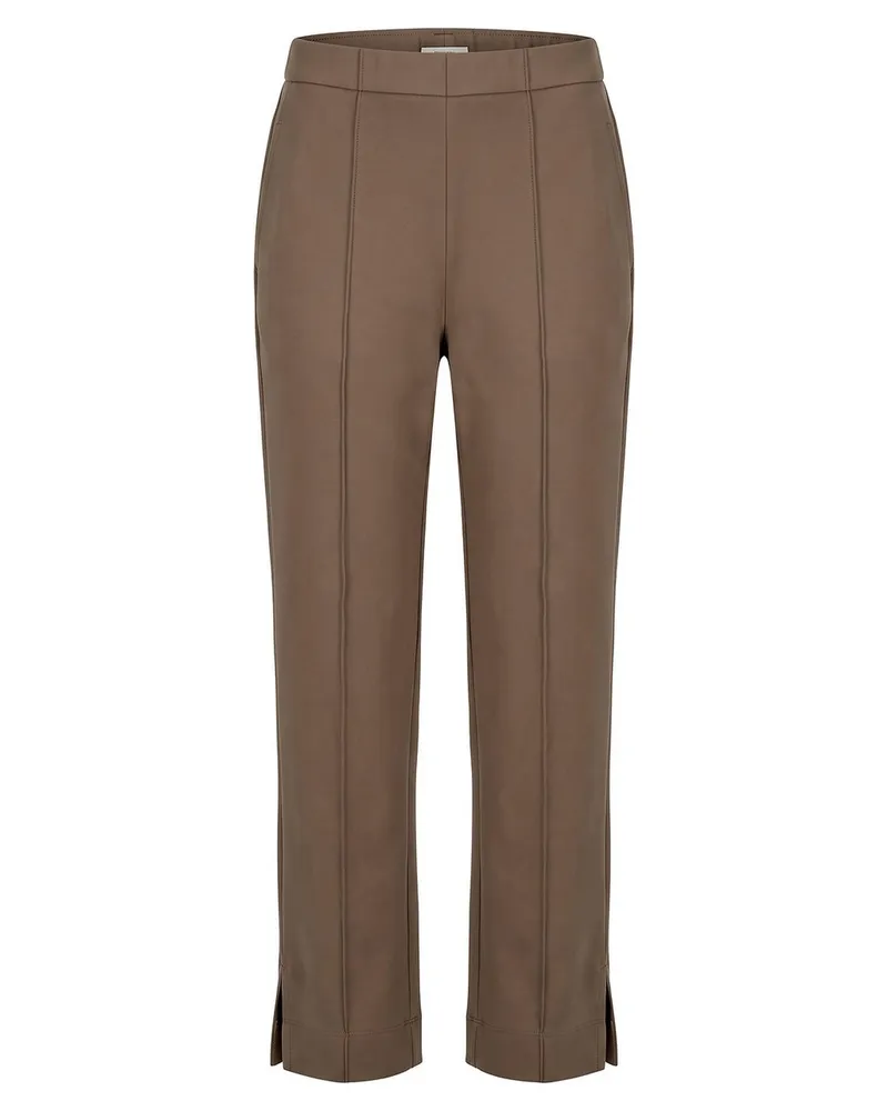 Maerz Knöchellange Jersey-Hose  braun Braun