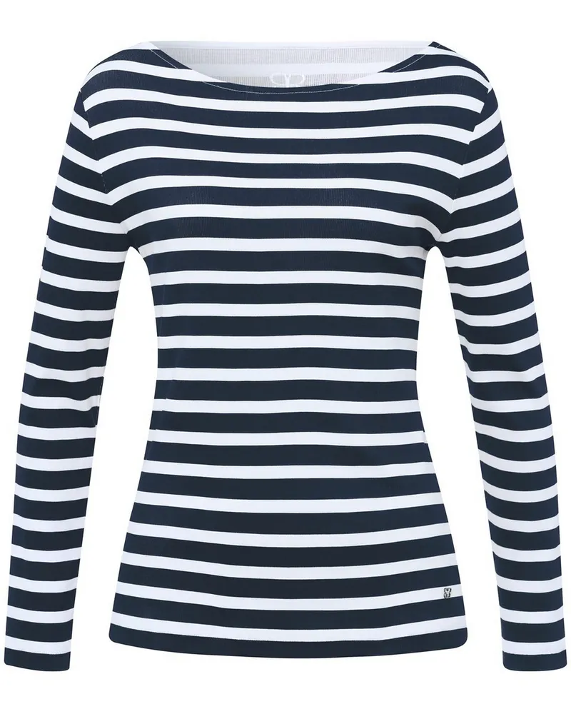 Basler Ringel-Shirt  blau Blau
