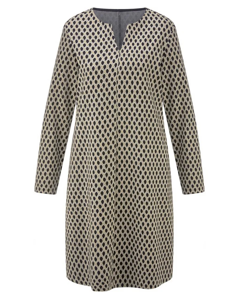 Peter Hahn Jersey-Kleid  schwarz Schwarz
