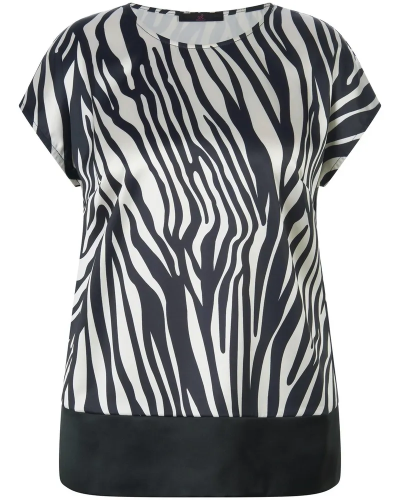 Emilia Lay Bluse  schwarz Schwarz