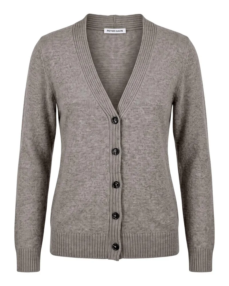 Peter Hahn Strickjacke  beige Beige