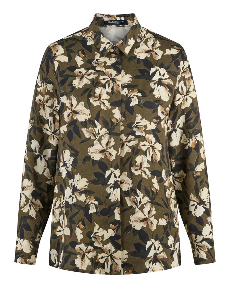 FADENMEISTER BERLIN Long-Bluse  mehrfarbig Mehrfarbig