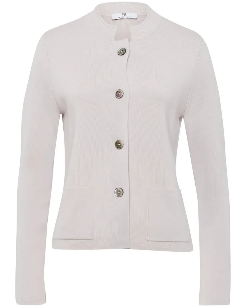Peter Hahn Strick-Blazer  beige Beige