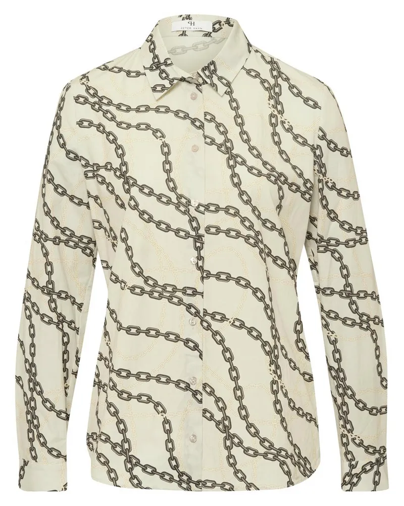 Peter Hahn Bluse  grau Grau