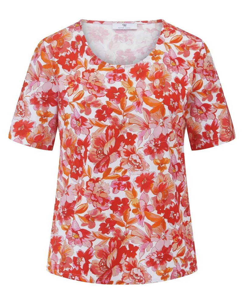 Peter Hahn Rundhals-Shirt  pink Pink