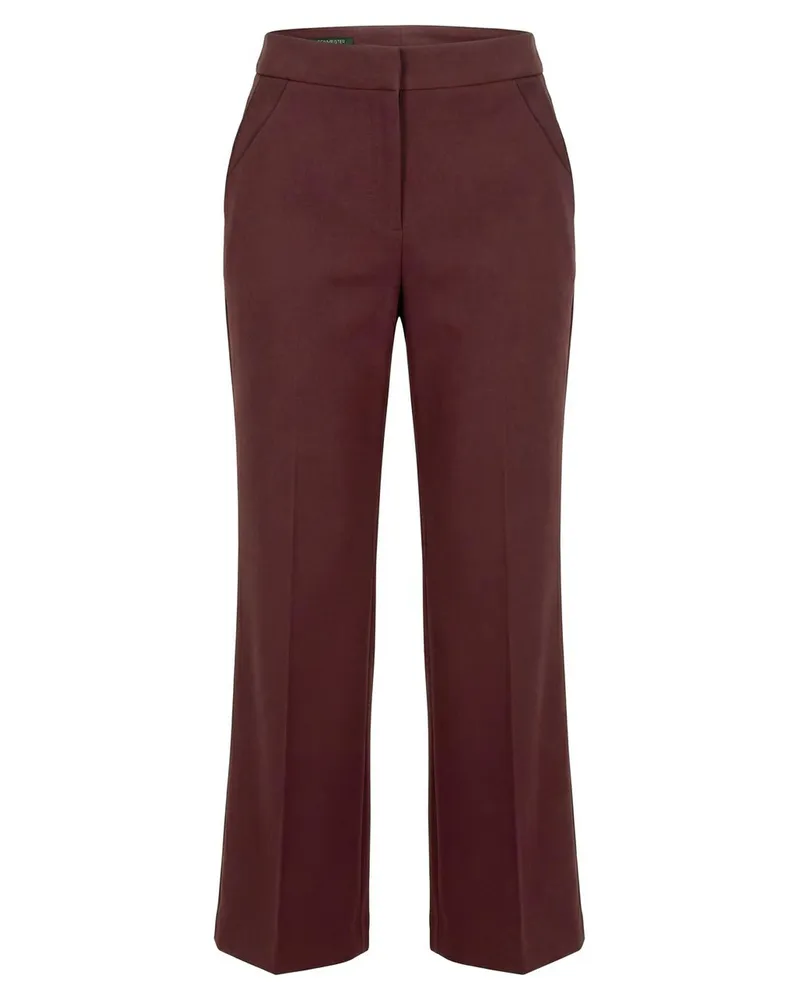 FADENMEISTER BERLIN Knöchellange Hose  rot Rot