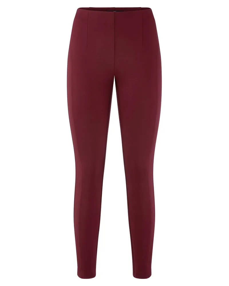 Peter Hahn Knöchellange Jersey-Hose Passform Sylvia  rot Rot