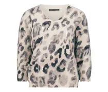V-Pullover  beige