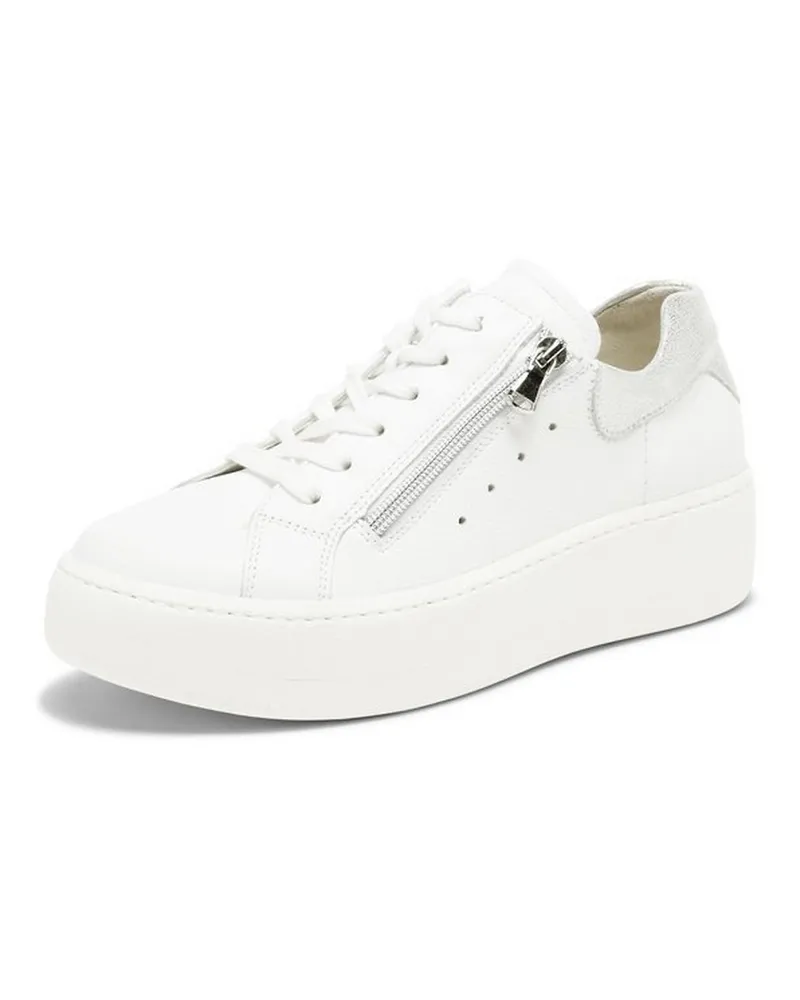 Waldläufer Plateau-Sneaker Nicky  weiss Weiss