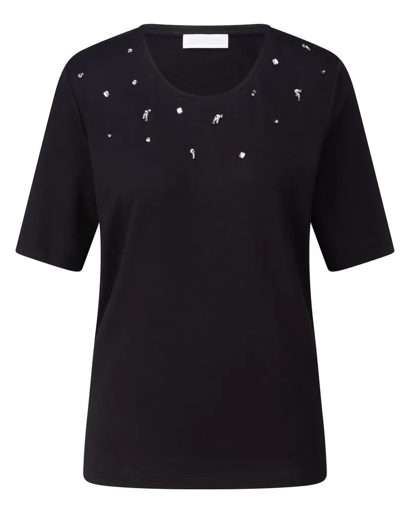 St. Emile Rundhals-Shirt  schwarz Schwarz