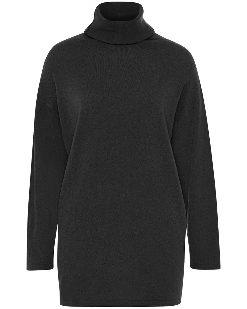 Peter Hahn Long-Pullover  schwarz Schwarz