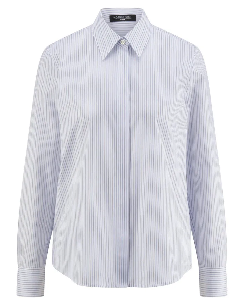 FADENMEISTER BERLIN Bluse  weiss Weiss