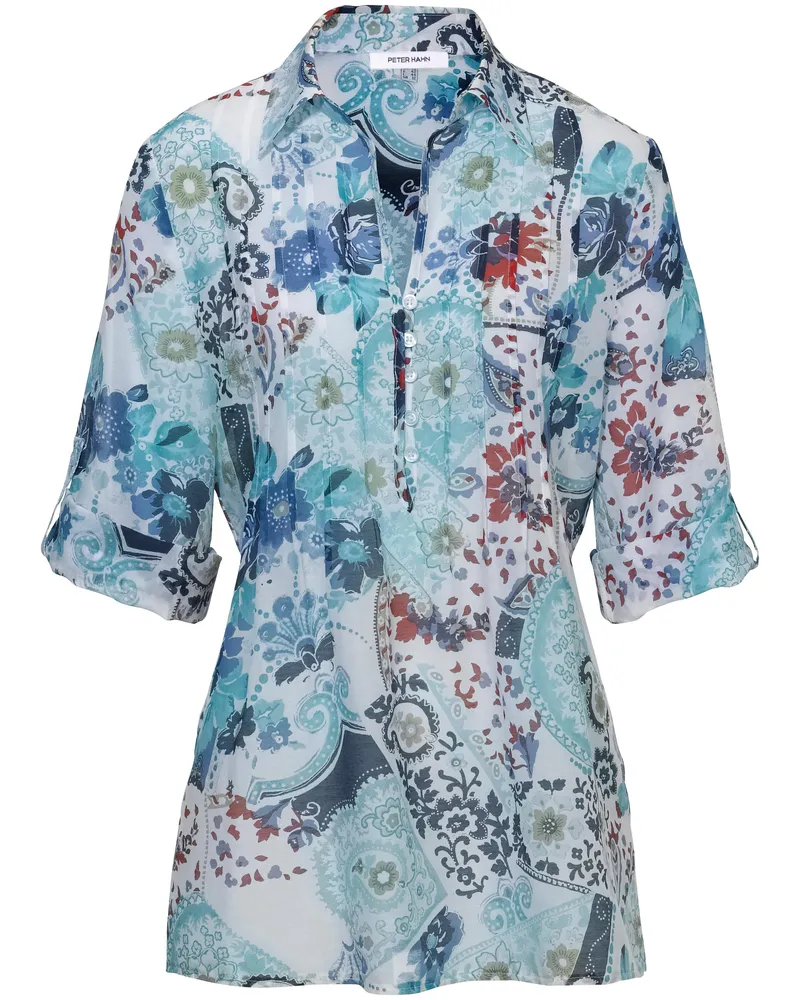 Peter Hahn Tunika-Bluse 3/4 Arm  weiss Weiss