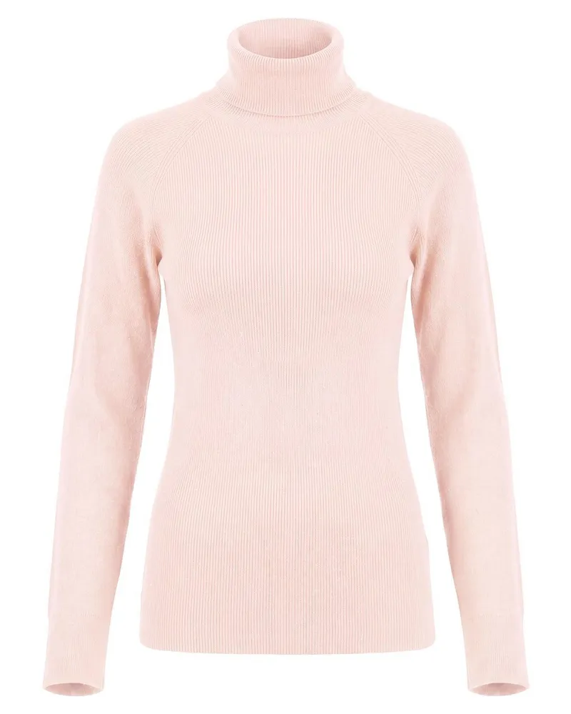St. Emile Rollkragen-Pullover  rosé Rosé