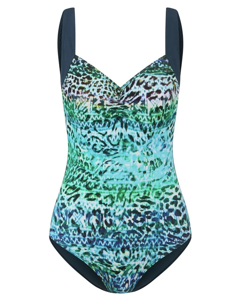 Sunmarin Badeanzug  blau Blau