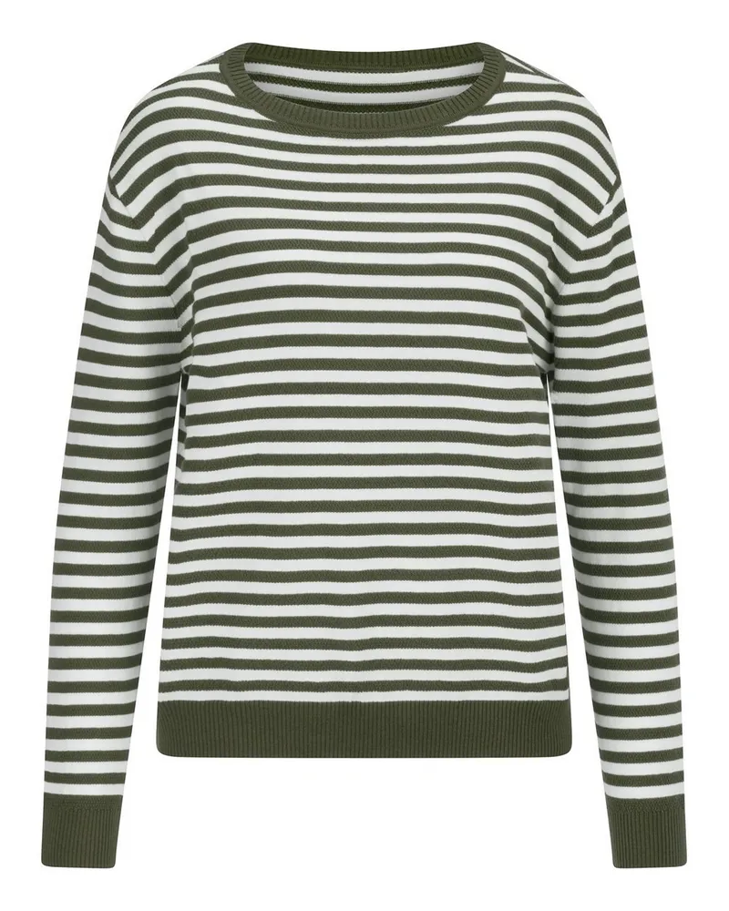 Peter Hahn Rundhals-Pullover aus 100% SUPIMA®-­Baumwolle  grün Grün