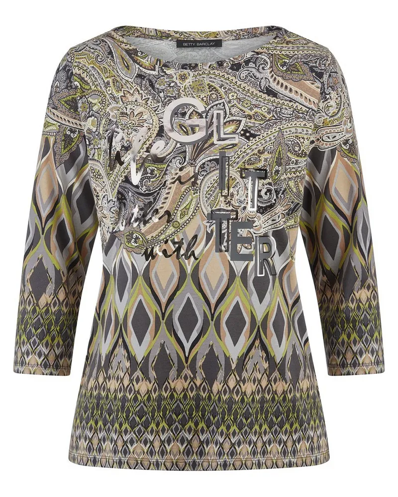 Betty Barclay Shirt U-Boot-Ausschnitt  mehrfarbig Mehrfarbig
