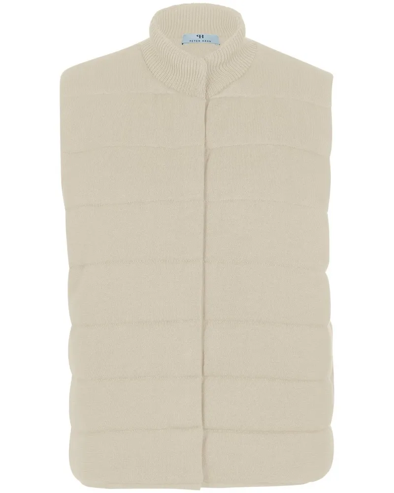 Peter Hahn Strickweste  beige Beige