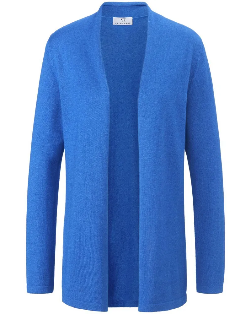 Peter Hahn Strickjacke Modell Caro  Seide/Kaschmir blau Blau