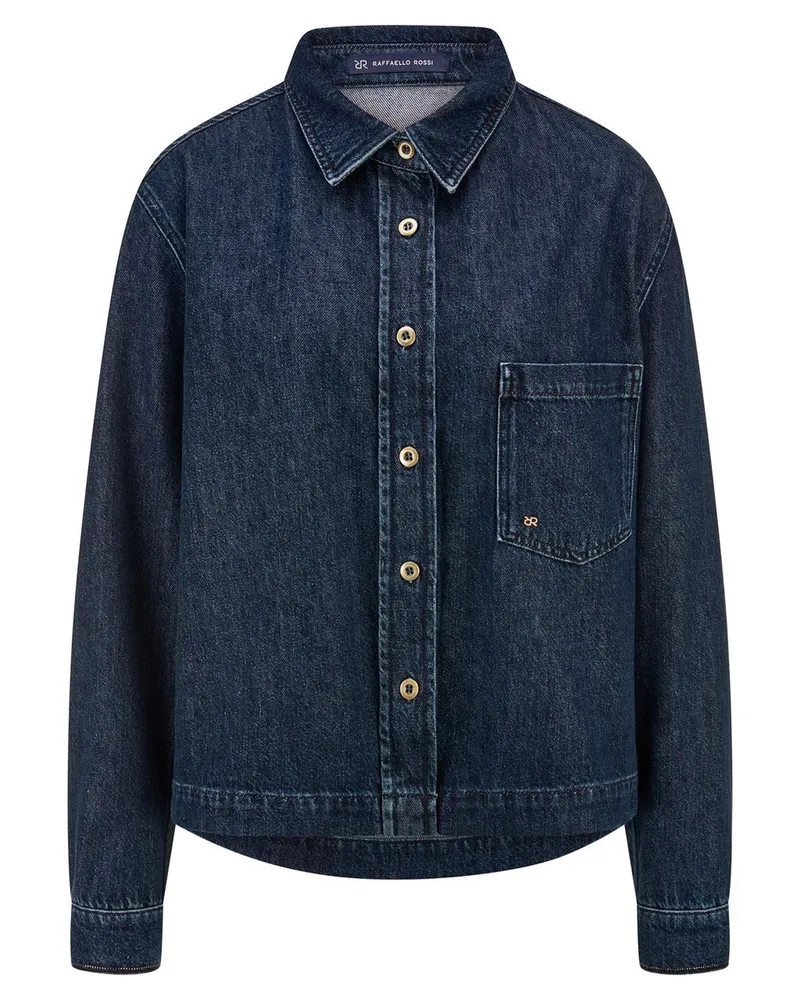 RAFFAELLO ROSSI  Jeansbluse  denim Denim