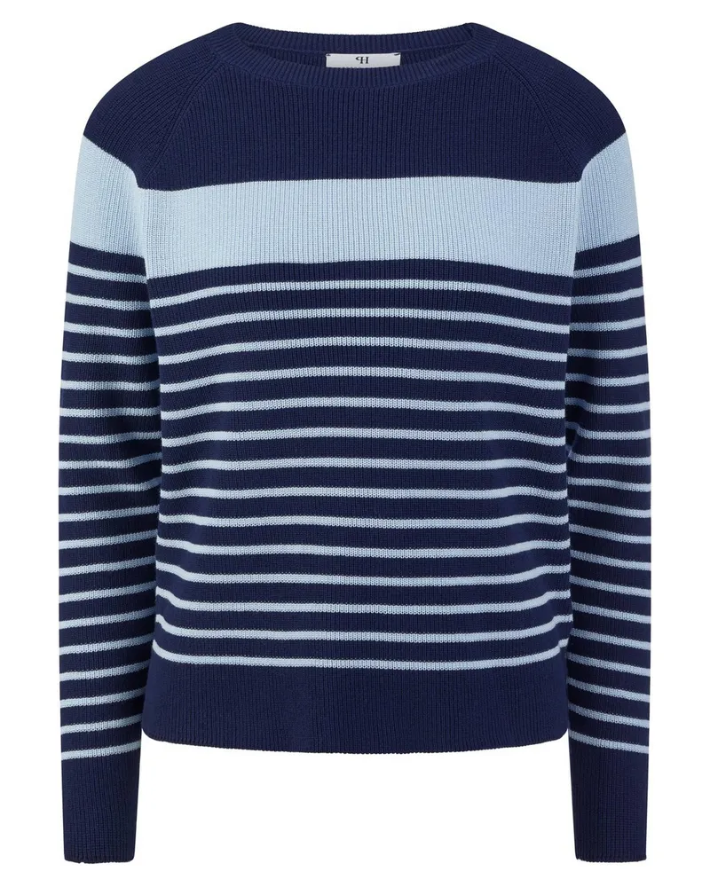 Peter Hahn Rundhals-Pullover  mehrfarbig Mehrfarbig