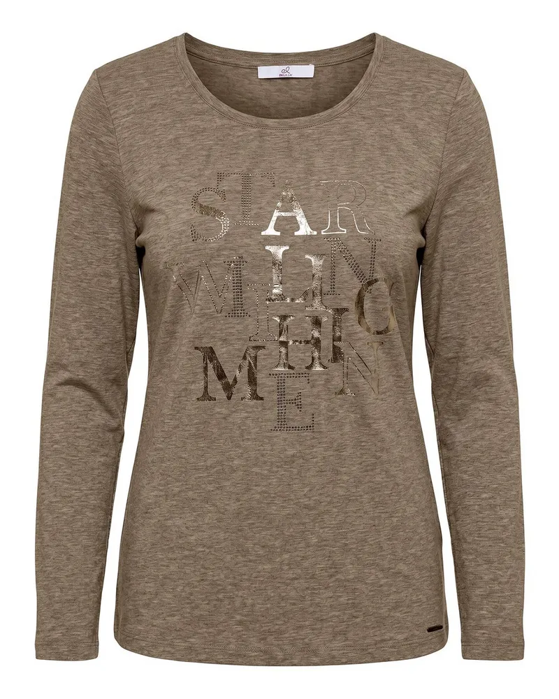 Emilia Lay Rundhals-Shirt  beige Beige