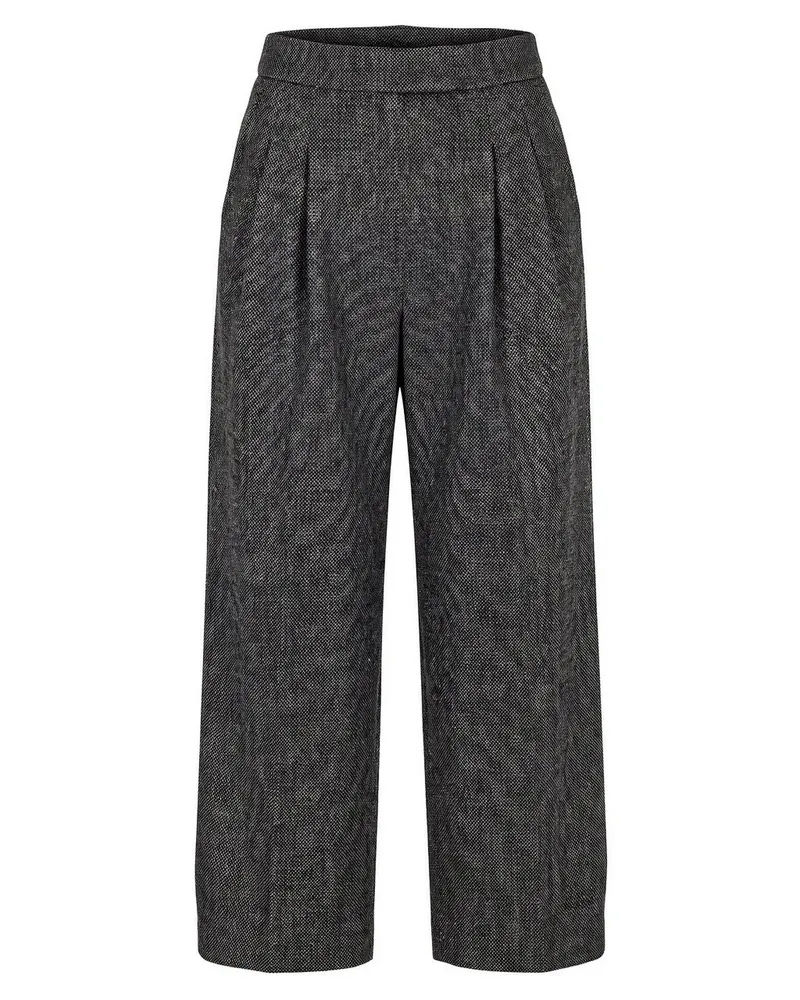 FADENMEISTER BERLIN Wide Fit-7/8-Jersey-Hose  grau Grau