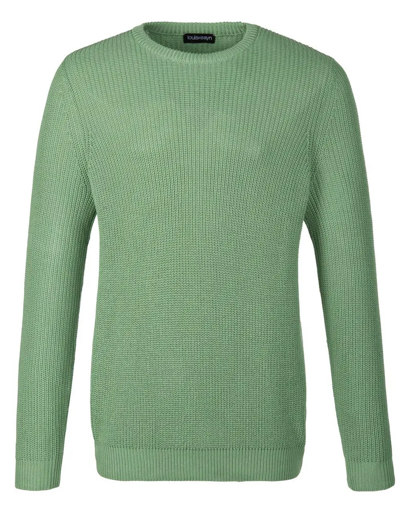 Louis Sayn Rundhals-Pullover  grün Grün