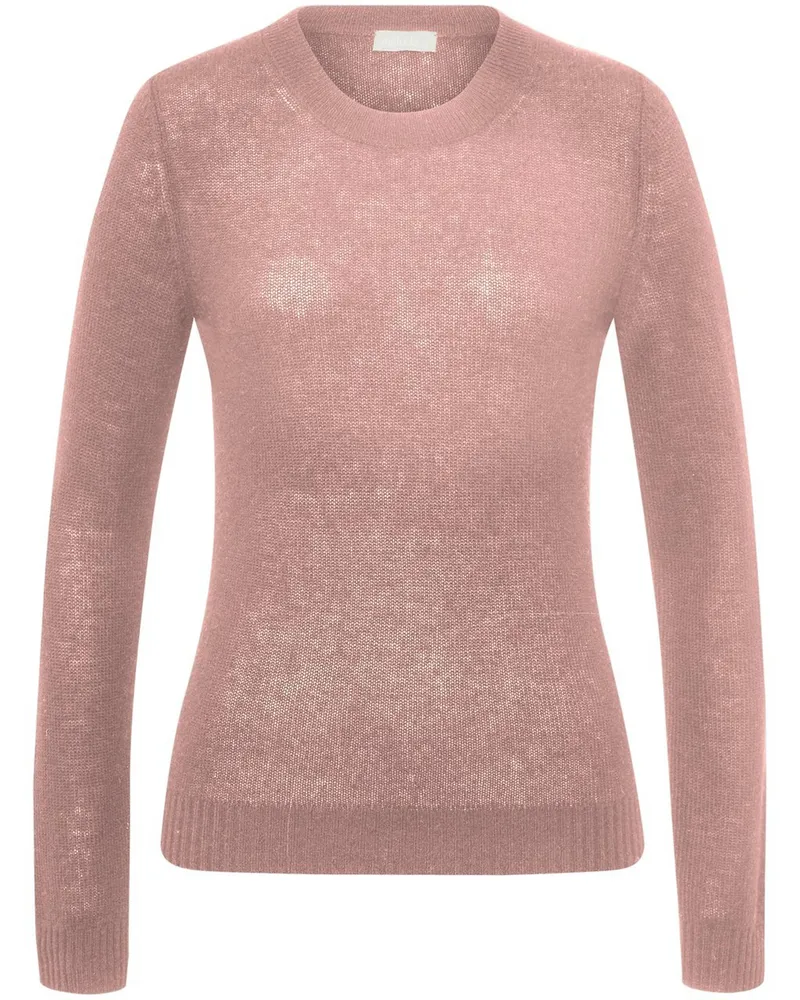 Include Rundhals-Pullover  rosé Rosé