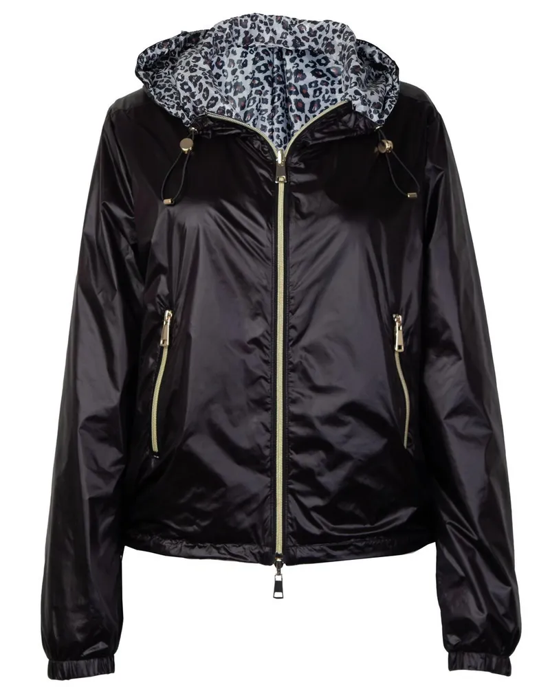 White Label Wendejacke  schwarz Schwarz