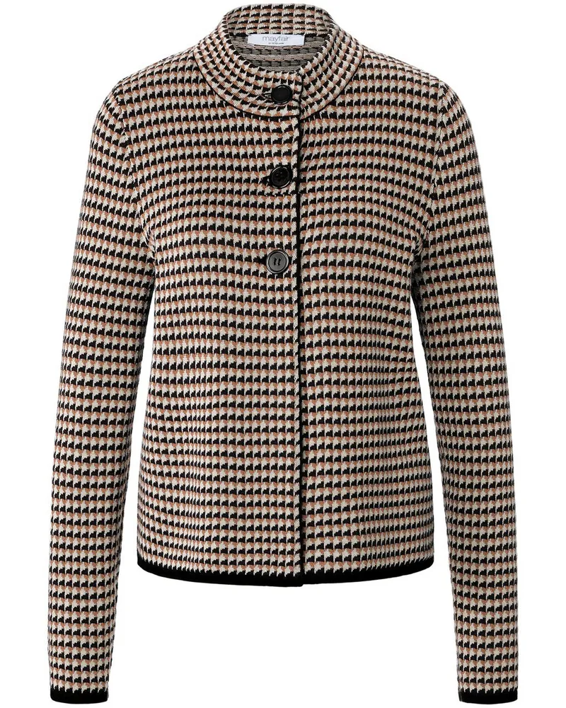 mayfair by Peter Hahn Strickjacke  schwarz Schwarz