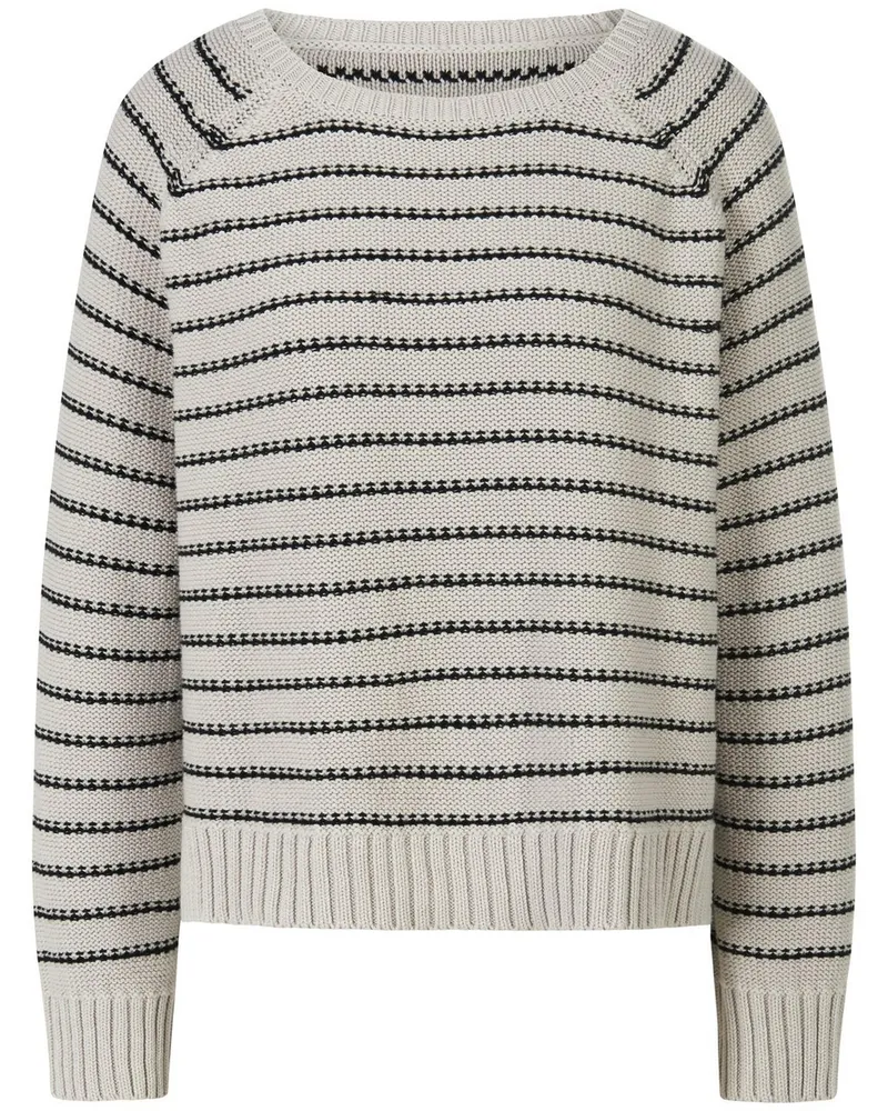 Peter Hahn Rundhals-Pullover  mehrfarbig Mehrfarbig