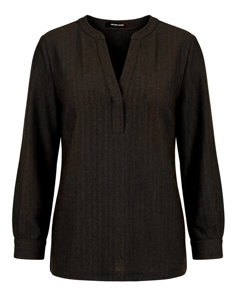 Peter Hahn Bluse  braun Braun