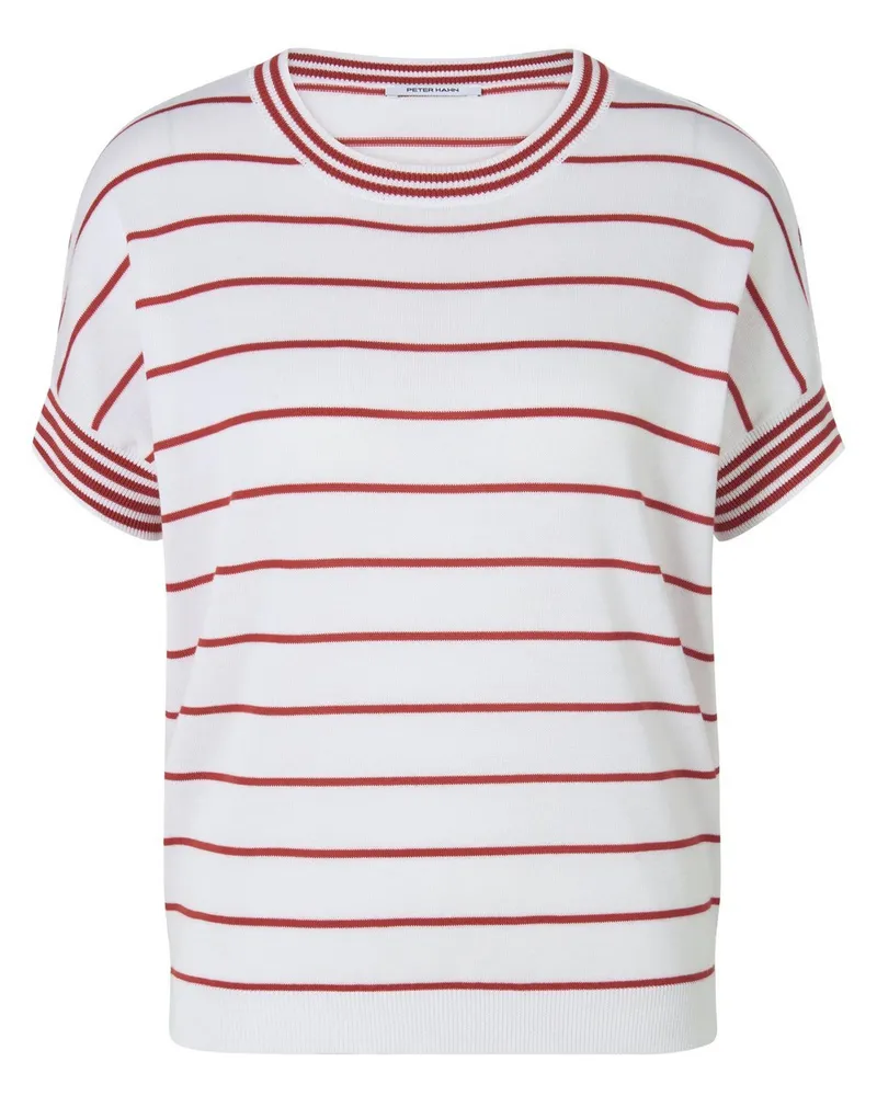 Peter Hahn Rundhals-Pullover aus 100% SUPIMA®-Baumwolle  mehrfarbig Mehrfarbig