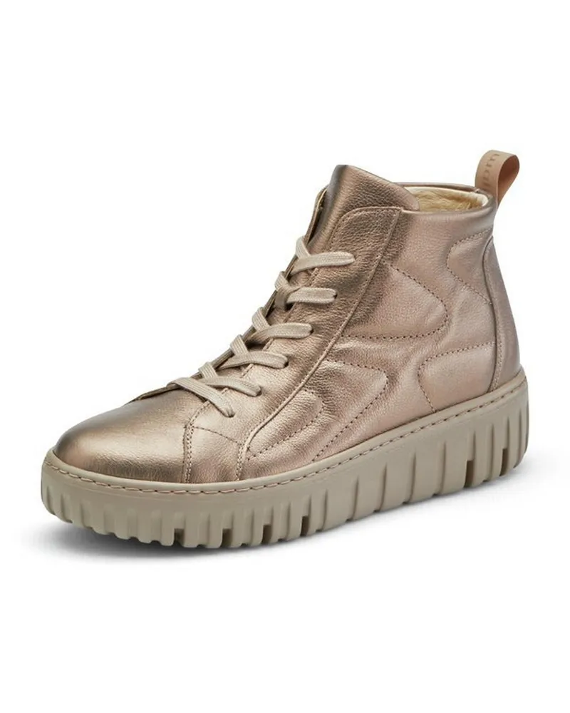 Waldläufer Knöchelhoher Sneaker Livia  gold Gold