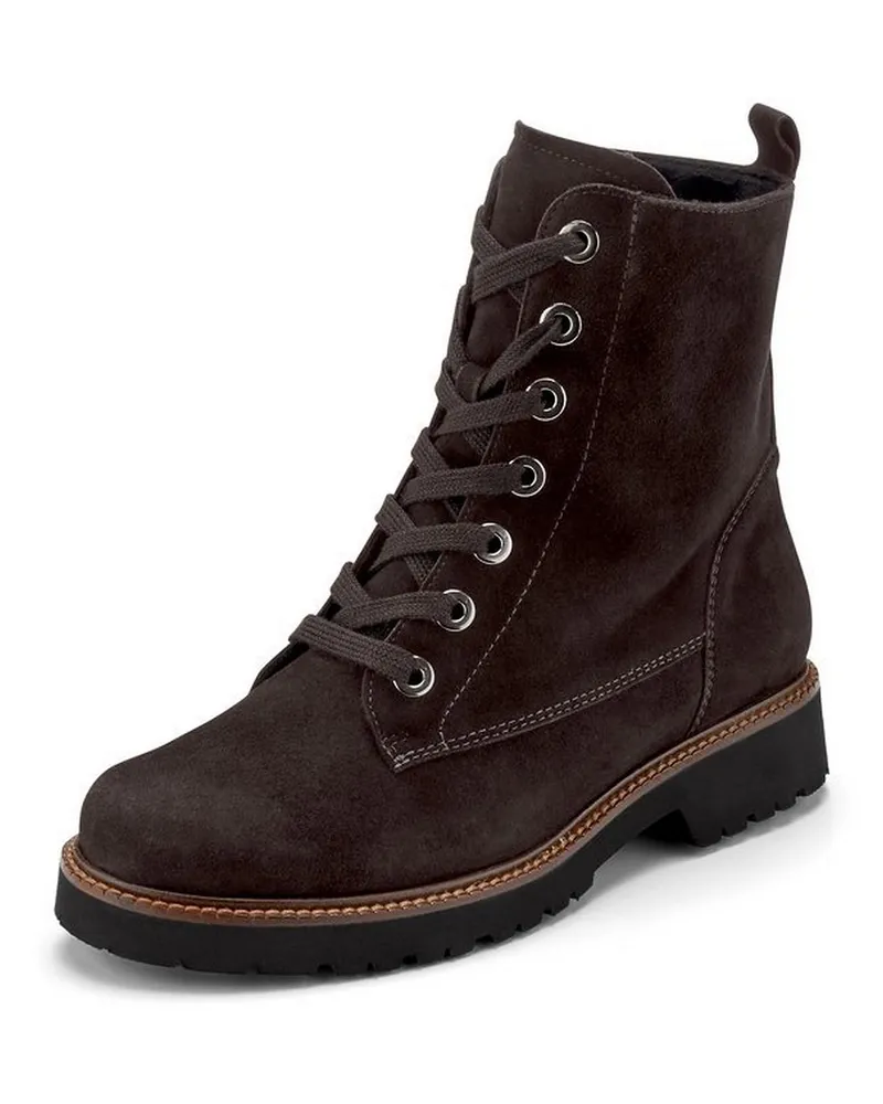 Semler  Schnür-Stiefelette Barbara  braun Braun