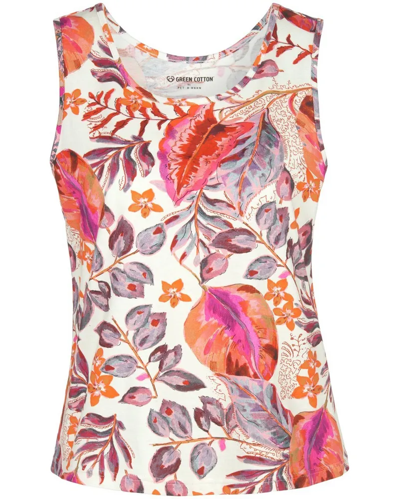 Green Cotton Top Wilma  mehrfarbig Mehrfarbig